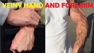 intense veiny hand and forearm advanced workout