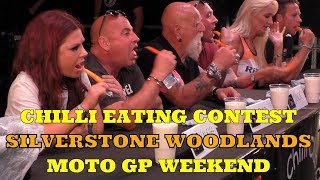 Chilli Pepper Eating Contest - MotoGP - Silverstone Woodlands 2019