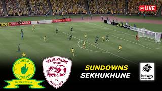 🔴Mamelodi Sundowns vs Sekhukhune LIVE | Betway Premiership 2025/26 | eFootball Pes21 Simulation