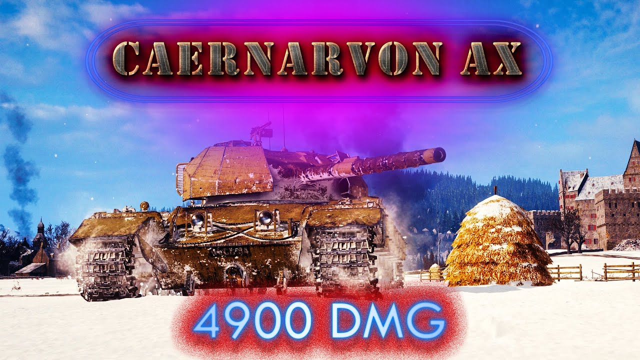 CAERNARVON ACTION X - Wargaming выкатывает на 9 мая лучшие прем танки 8 уровня.