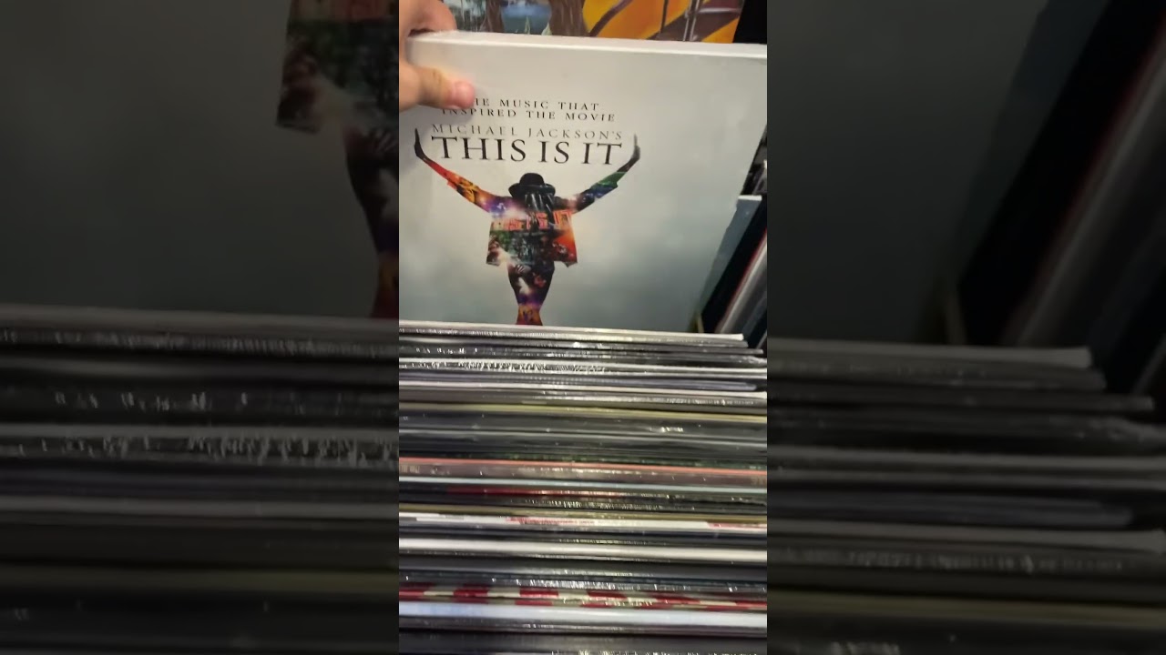 Michael Jackson At The Vinyl Store!