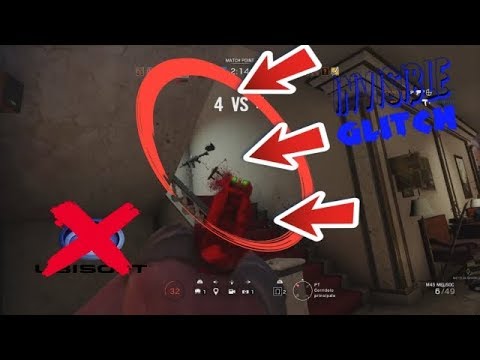 INVISIBLE GLITCH RAINBOW SIX SIEGE - UBISOFT SVEGLIATI - - YouTube