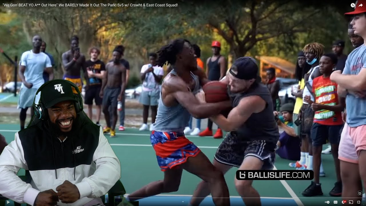 THIS IS GETTING PHYSICAL! Atlanta Hood Street Ball With Crswht & East Coast Squad!