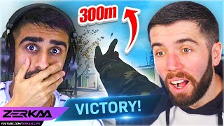 LONG RANGE THROWING KNIFE on VIKKSTAR123's Team? (Call Of Duty: Modern Warfare)