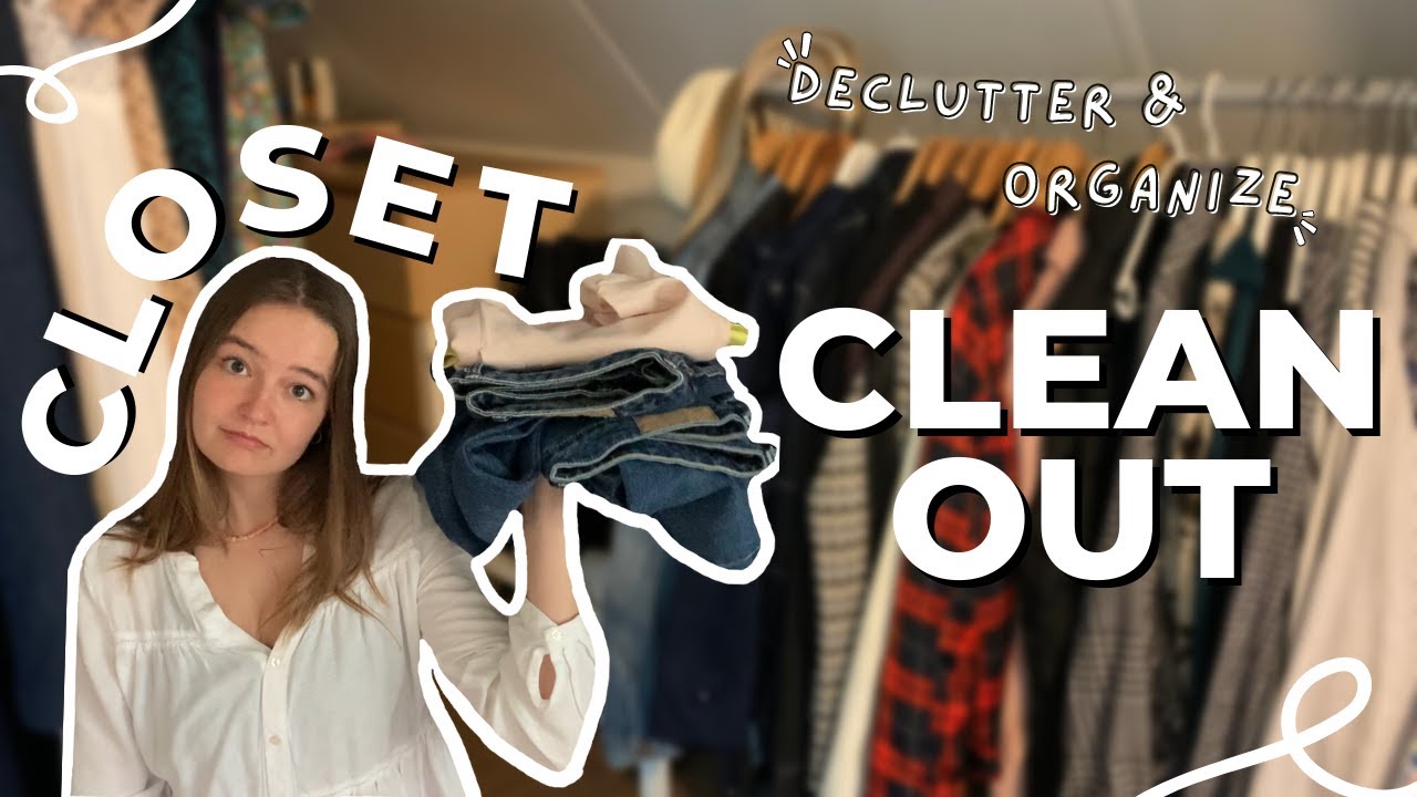 EXTREME CLOSET CLEANOUT // Clean out my closet with me (it was long overdue)