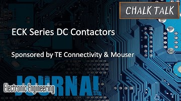 ECK Series DC Contactors -- TE Connectivity and Mouser Electronics