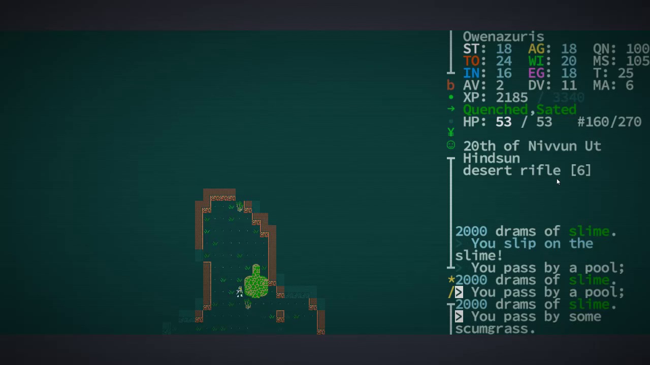 Dying In Roguelikes Ep. 20 Caves of Qud Where is the Copper Wire