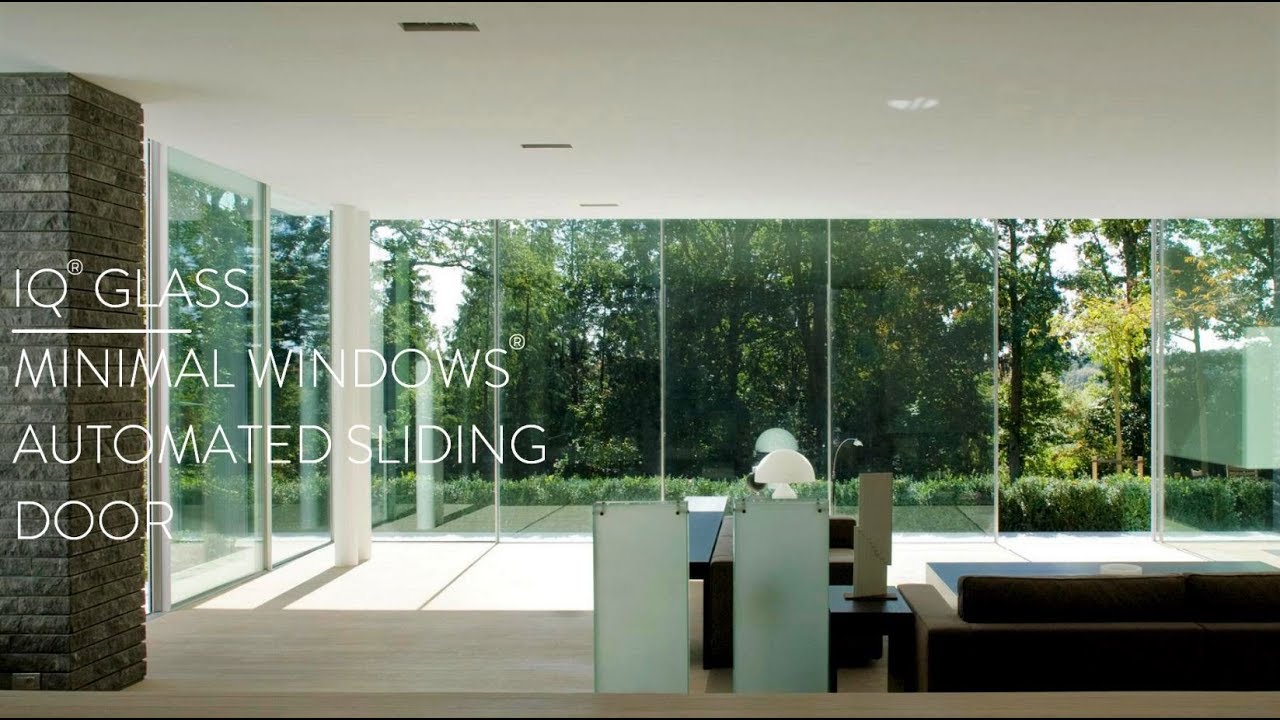 Automated Minimal Frame Sliding Door