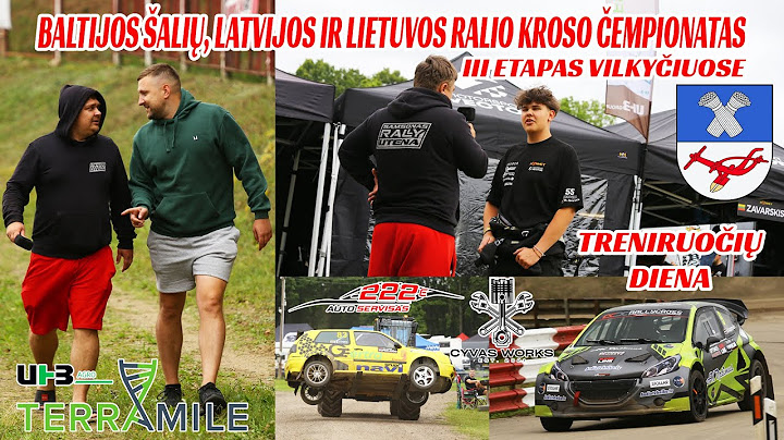 EKROSAS 2025 #8 | BALTIJOS ŠALIŲ, LATVIJOS IR LIETUVOS RALIO KROSO ČEMPIONATO III ETAPAS.TRENIRUOTĖS