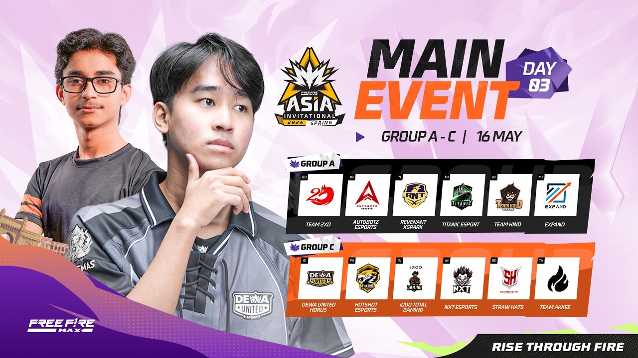 [HI] FFMAI 2026 Spring | Main Event Day 3 | Group A - C
