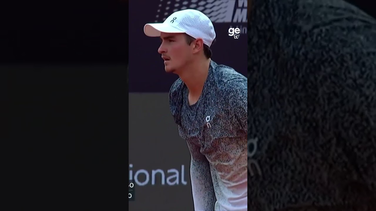 A DUPLA ADVERSÁRIA FECHA O PRIMEIRO SET | #shorts | ge tv