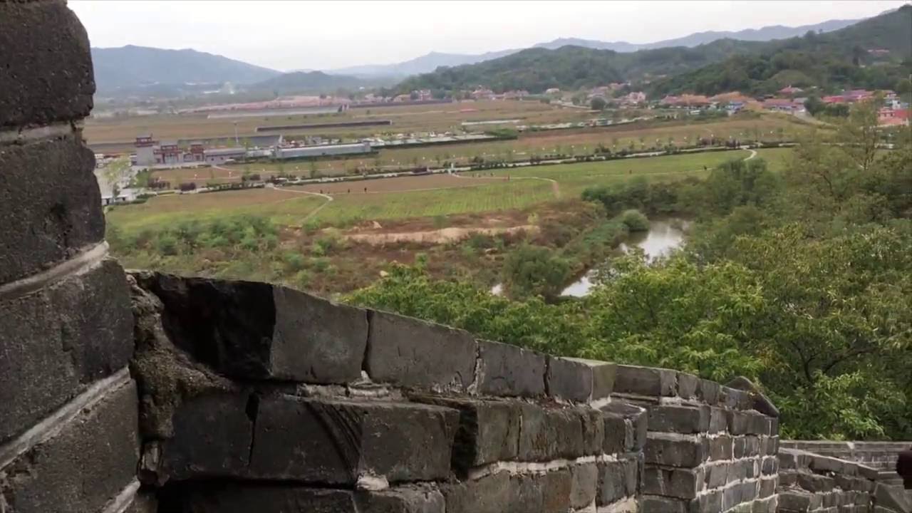 North Korea from the Great Wall YouTube