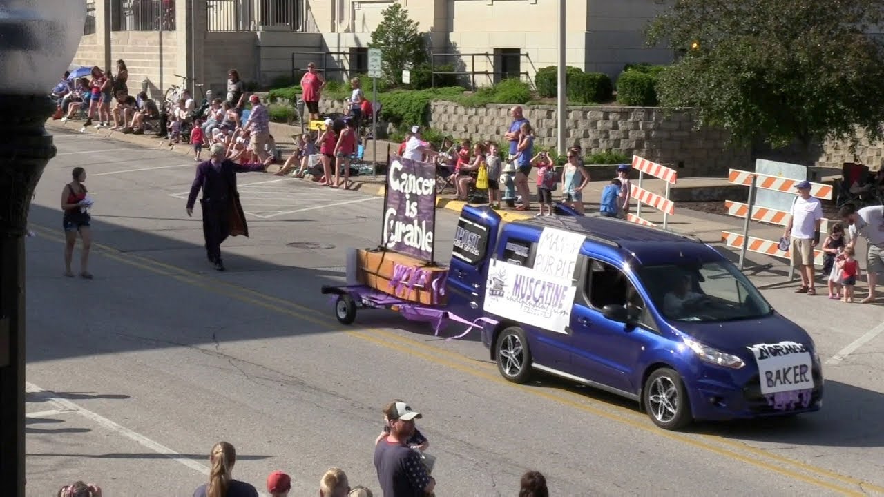 2018 4th of July Parade Muscatine Iowa YouTube