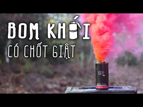 Video Cách làm bom khói có chốt giật như lựu đạn - youtube