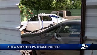 Oklahoma auto shop provides free car services to those in need