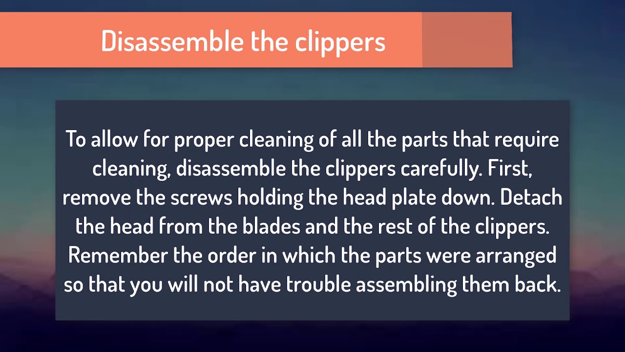 How To Clean Hair Clippers 6 Easiest Steps to Clean Hair Clippers