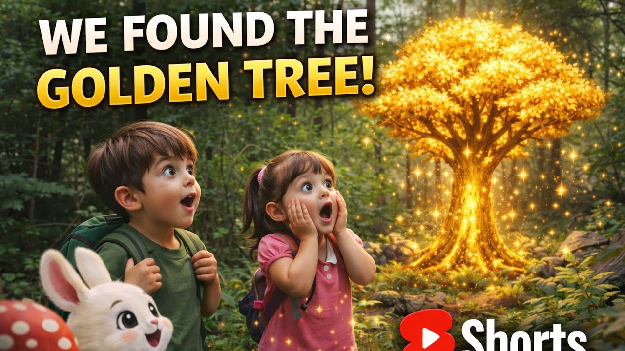 Magical Forest Adventures 🌳 | Golden Tree, Lost Nest & Fire Rescue | Heartwarming Kids Story