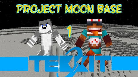 Project Moon Base! #1 Tekkit! With HuskyPlays!