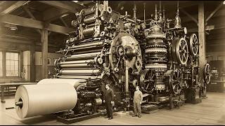 The Hoe Press — 8,000 Sheets an Hour, One Operator