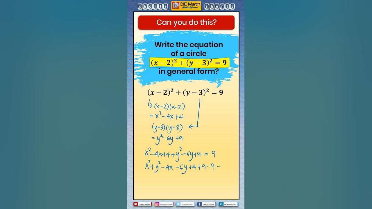 standard-form-to-general-form-equation-of-circle-how-to-convert