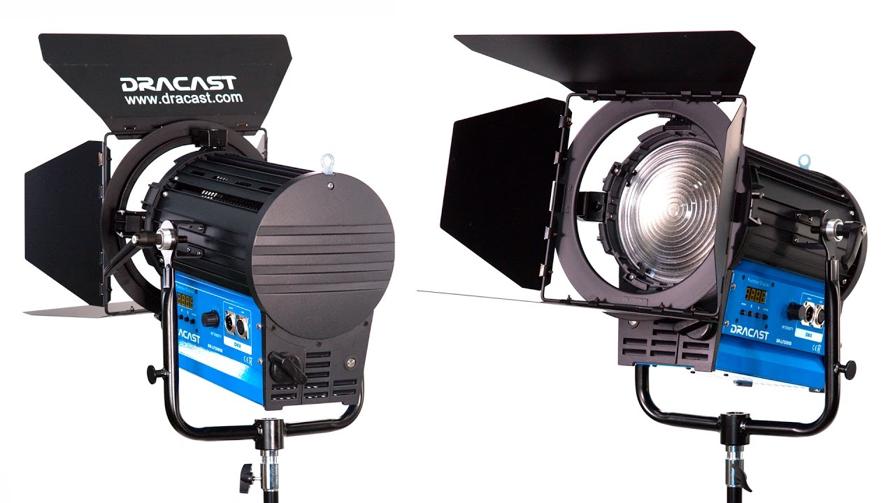 Dracast Camlux Pro Bi Color On Camera Light Draco Broadcast