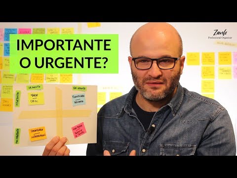 Video: Come si usa la matrice importante urgente?