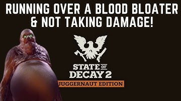 Running Over A BLOATER & Not Taking Damage In LETHAL ZONE!