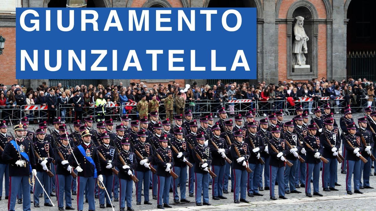 In diretta da piazza del Plebiscito il giuramento degli allievi della Nunziatella