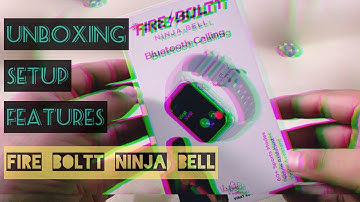 Fire Boltt Ninja Bell Unboxing Best Smartwatch Under 2000 #fireboltt #smartwatch #unboxing #gadgets