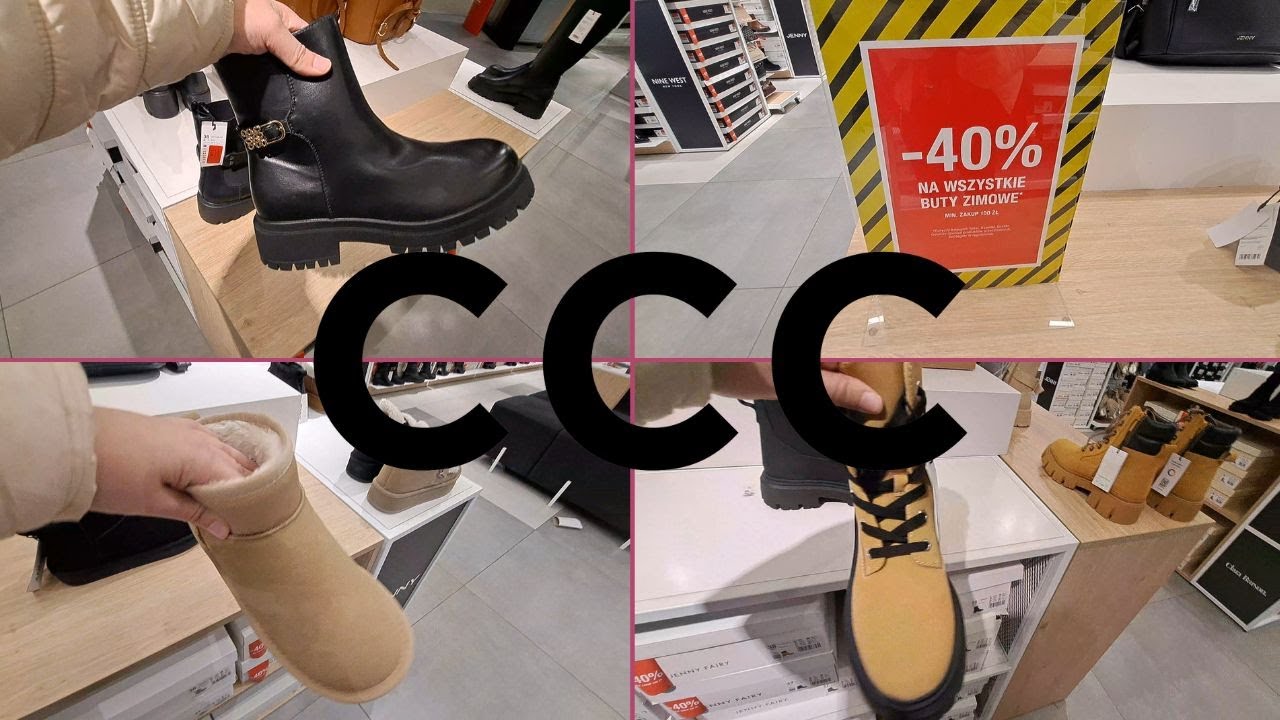 CCC WYPRZEDAŻ✨-40% NA BUTY ZIMOWE✨