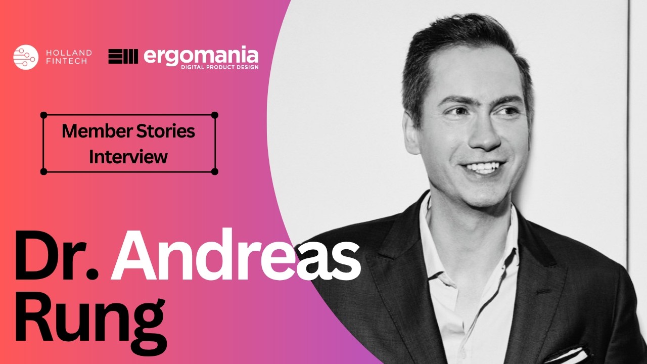 Holland Fintech Member Stories — client interview with Ergomania, filmed and edited by Michael Sheynin.