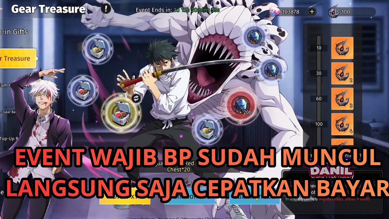 EVENT WAJIB BP SUDAH MUNCUL LANGSUNG SAJA CEPATKAN BAYAR - Jujutsu Soulbound