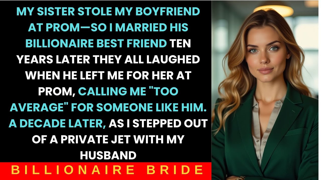 My Sister Stole My Boyfriend At Prom—So I Married His Billionaire Best Friend Ten Years Later