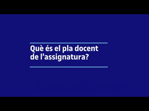 Vídeo: Què és el pla d'estudis situacional?