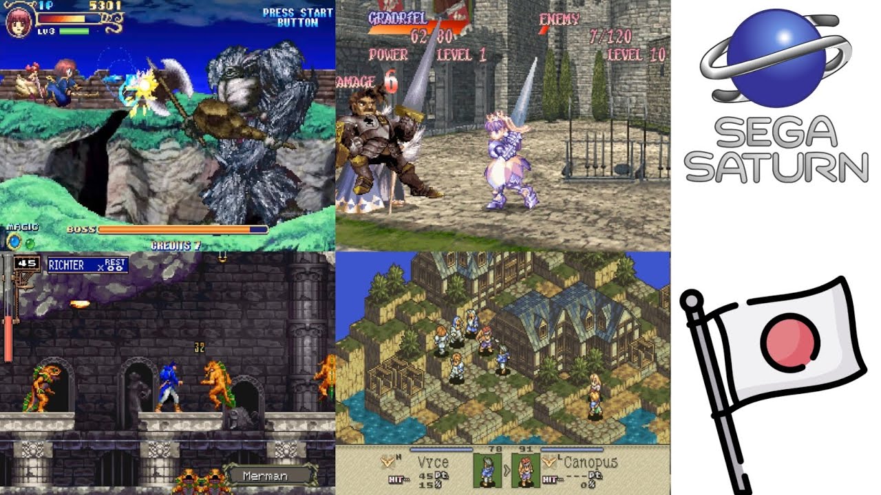 Top 50 Sega Saturn Best Japan-Only Exclusive Games
