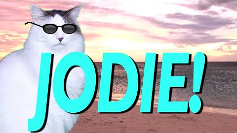 HAPPY BIRTHDAY JODIE! - EPIC CAT Happy Birthday Song