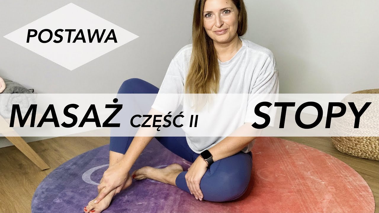 MASAŻ STÓP - CZĘŚĆ II - podudzia i ścięgna Achillesa - manualny, głęboki automasaż stóp, bez sprzętu