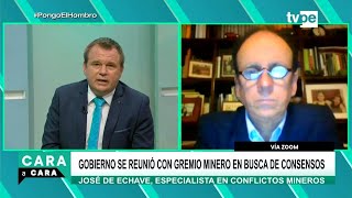 Cara A Cara José De Echave, Especialista En Conflictos Mineros