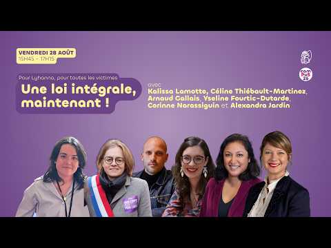 Miniature de la vidéo : 🔴 Pour Lyhanna, pour toutes les victimes. Une loi intégrale, maintenant ! - CamPuS 2026