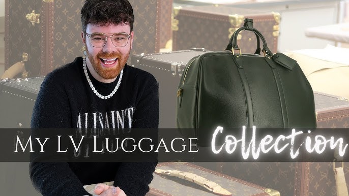 Louis Vuitton Keepall SIZE COMPARISON (Monogram Eclipse 45 vs 55 Duffle  Virgil Abloh LV Bandouliere) · Sir Pierre's Godispåse