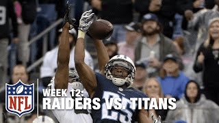 Amari Cooper Leaps & Wins Battle for the Ball on this Big Play! | Raiders vs. Titans | NFL