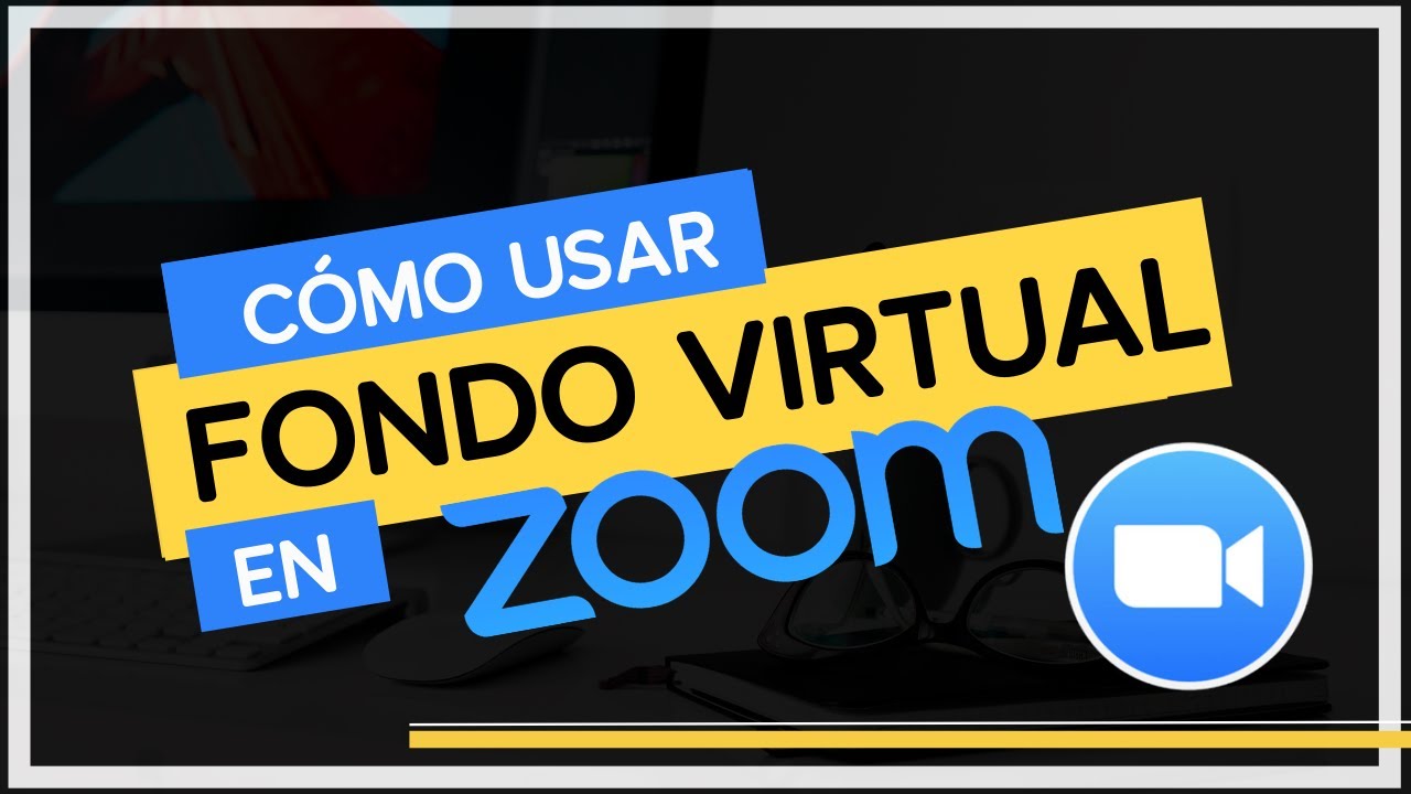 ?Cómo poner un Fondo virtual en ZOOM - YouTube