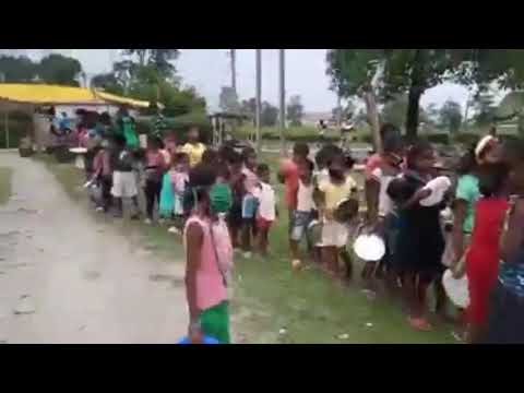 AMURT Siliguri did extensive Covid relief work  provided cooked  food about 250 needy people