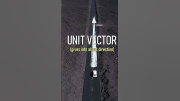 Unit Vectors in 60 seconds