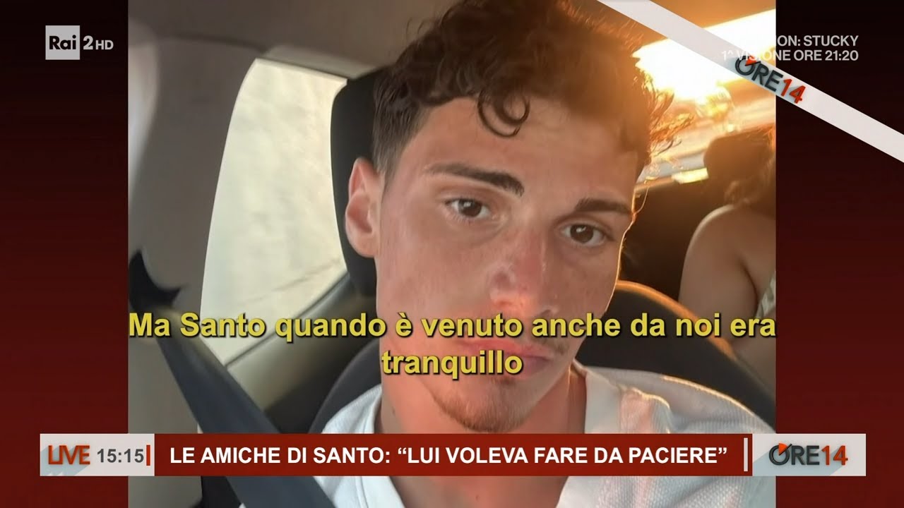 Santo Romano, la testimonianza delle amiche presenti la sera dell'omicidio - Ore 14 del 06/11/2024