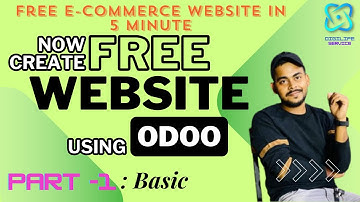 How to Make a Free Website with Odoo - Step-by-Step Tutorial (Part 1) // FREE WEBSITE IN 5 MINUTE