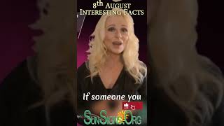 8th August Birthday Interesting Facts ♌️ Born On August 8 - Happy Birthday | SunSigns.Org