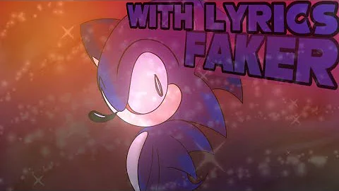 Faker WITH LYRICS | VS SONIC.EXE LYRICAL COVER | FRIDAY NIGHT FUNKIN | ft:@DR-CYBER