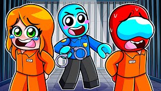 Encerré a MIS AMIGOS en PRISIÓN en Roblox!