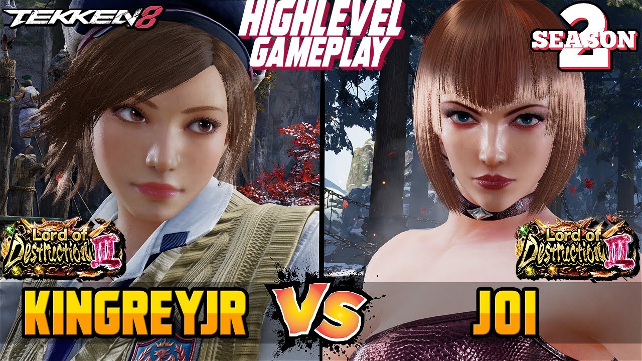 Tekken 8 – KINGREYJR (#1 Ranked Asuka) vs JOI (#3 Ranked Anna) – T8 High Level Gameplay!